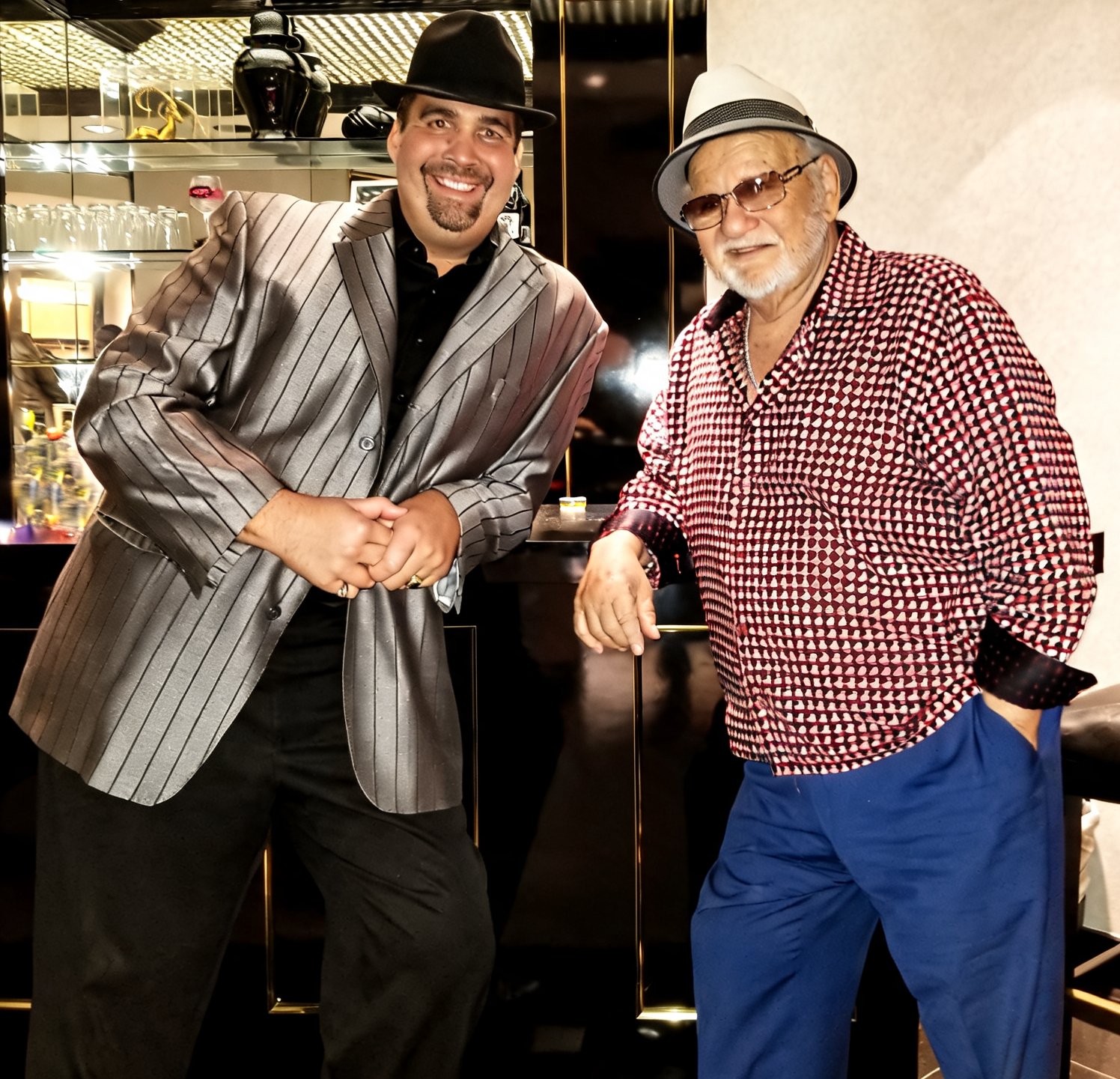 Adam Flowers with Frank Cullotta