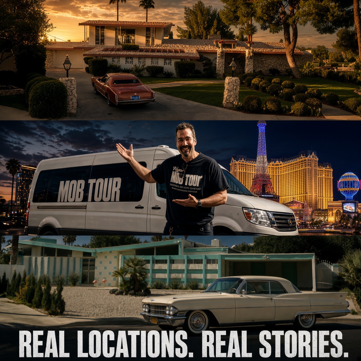 Real locations and real stories on the Vegas Mob Tour