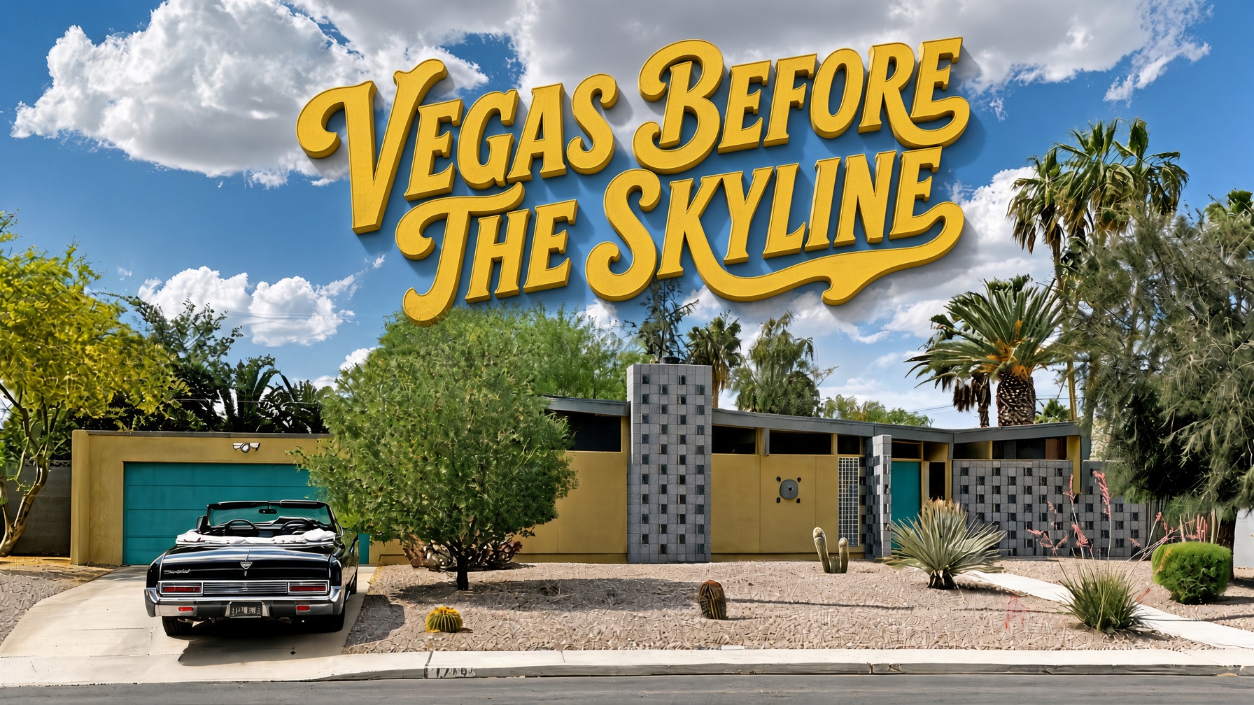 Vegas before the skyline